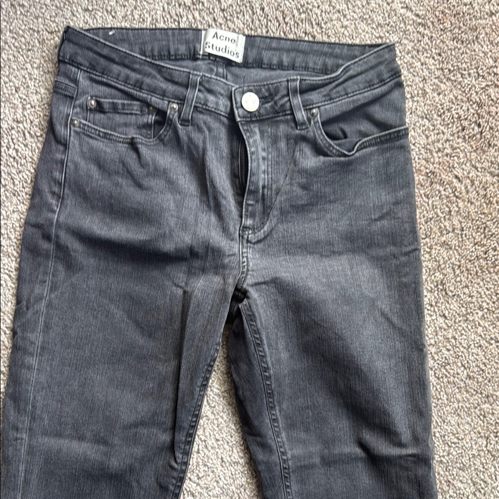 Dark Gray Skinny Jeans